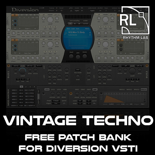 Stream Vintage Techno for Diversion VSTi Demo by rhythmlab Listen