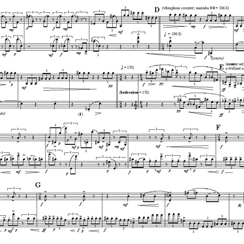 THE MAGIC BOX, a set of 12+ pieces for vibraphone & marimba