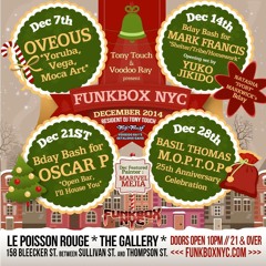 LIVE AT FUNKBOX NYC DEC 14,2014