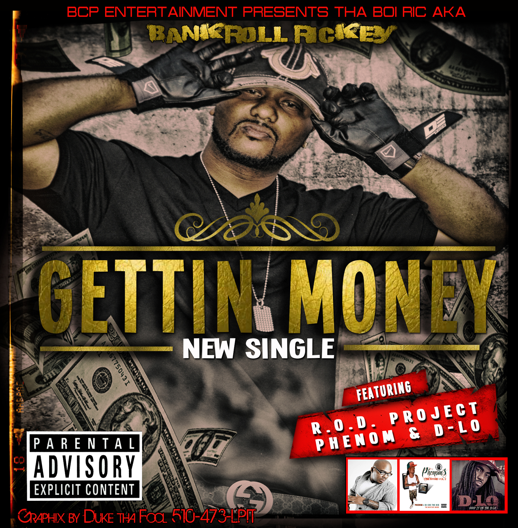 Tha Boi Ric ft. D-Lo, The R.O.D. Project & Phenom - Gettin Money [Thizzler.com]