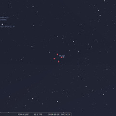 Lago al fondo (maqueta grabada en el baño)