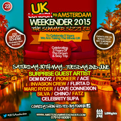 UK (London)To Amsterdam Weekender 2015 - Mixed By Razzlerman/Hosted By Flirta D