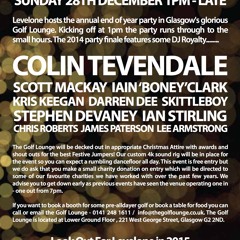 Colin Tevendale at the Levelone Festive All Dayer