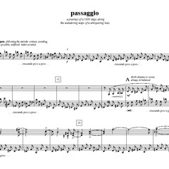 from THE MAGIC BOX: "Passaggio," for vibraphone & marimba