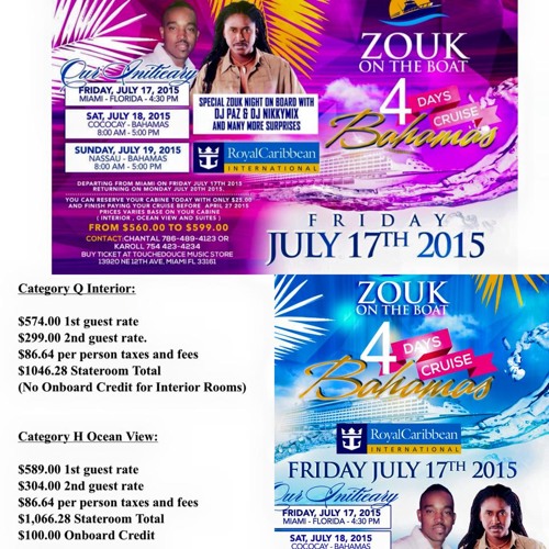 ZOUK ON THE BOAT (DJ NICKYMIX PREVIEW)