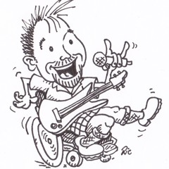 Martin Kitchers GAG (with a wheelchair drum box)"NEVER BEEN TO HONG KONG"