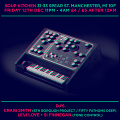 Si Finnegan (Tone Control) - Live At Soup Kitchen Manchester 12th December 2014