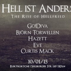 GO!DIVA @ Hell Ist Anders, Elektrokuche, Koln, 10-01-2015