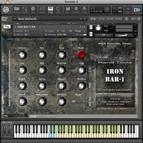 Stream Iron Bar1 by Signo SFXInstruments Listen online for free on