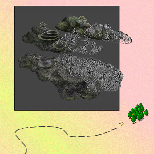 Submarine in the Ocean Forest