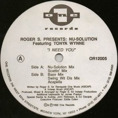 Roger S - I Need You