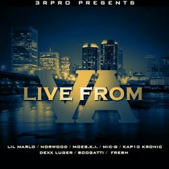 Mic G ft Fresh & Black Water "Act Like You Know" (prod by Kaptain Kronic  at Mixtapefactory (Live from va)