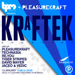 Technasia @ Kraftek Showcase - BPM Festival, Blue Parrot, Mexico 13.01.2015