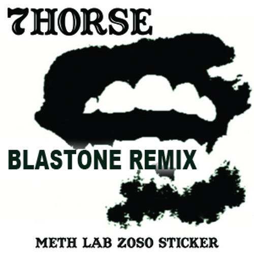 7 horses meth lab zoso sticker