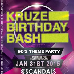 #KruzesBdayBash Strictly 90s R&B Mixed By @Dj_Jukess