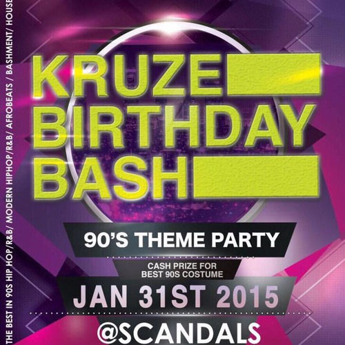 #KruzesBdayBash Strictly 90s R&B Mixed By @Dj_Jukess