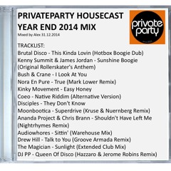 PrivateParty HouseCast #39 - Year End 2014 Mix
