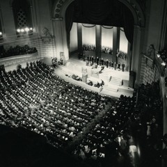 Surrender of Germany announced at plenary, May 7, 1945 (UNCIO, Part 8, Hoover Institution Archives)