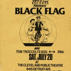 BLACK FLAG Radio Ad For Cleveland Show