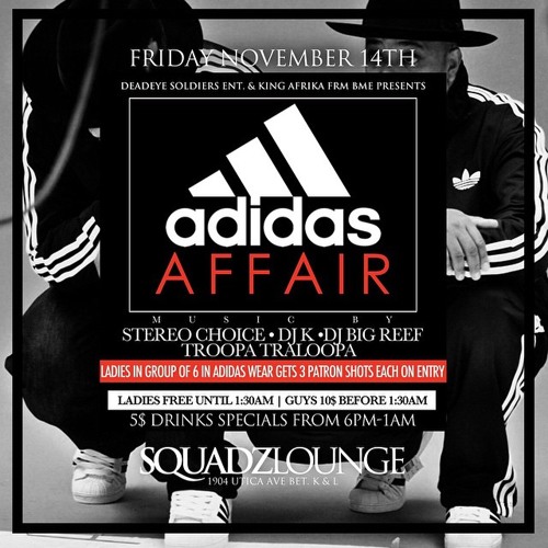 THIS IS HOW U JUGGLE!! ADIDAS AFFAIR LIVE IN SQUADZ NOV 14