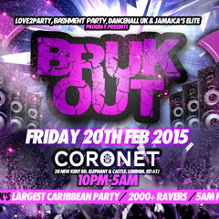 BRUK OUT: FRI 20TH FEBRUARY 2015 - SOCA MIX - (Mixed by DJ Majikal)