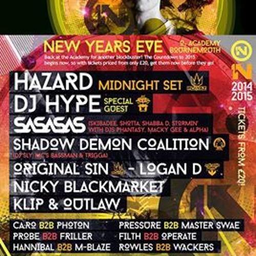 Eazy - Dr Atmore V.I.P (Played By Dj Hazard @ One Nation NYE 14/15)