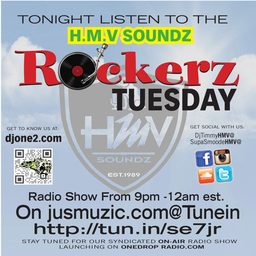 HMVSOUNDZ ROCKERS TUEDAY SHOW JANUARY 20th  2015 with IBA MAHR Interview & Medley