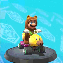 Tanooki | Mario Kart 8 | Character Select