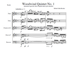 Woodwind Quintet No. 1