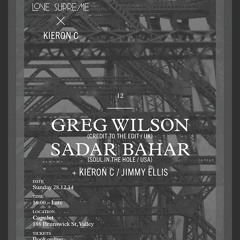 Greg Wilson @ Capulet Brisbane 28/12/14