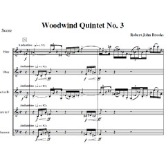 Woodwind Quintet No. 3 (mastered by eMastered.com)