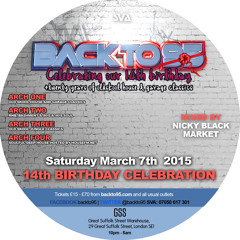 DJ Nicky Blackmarket InDa Mix For Your Listening Pleasure This Is "Backto95" Promo Cd!