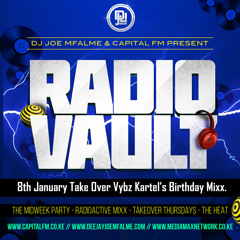 Radio Vault Mixx (8th January Take Over Mixx) Vybz Kartel's Birthday Mixx.