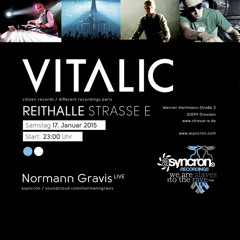 Normann Gravis LIVE! Reithalle Strasse E Dresden (Germany) | 2015-01-17 [ASYNCRON® RADIO]
