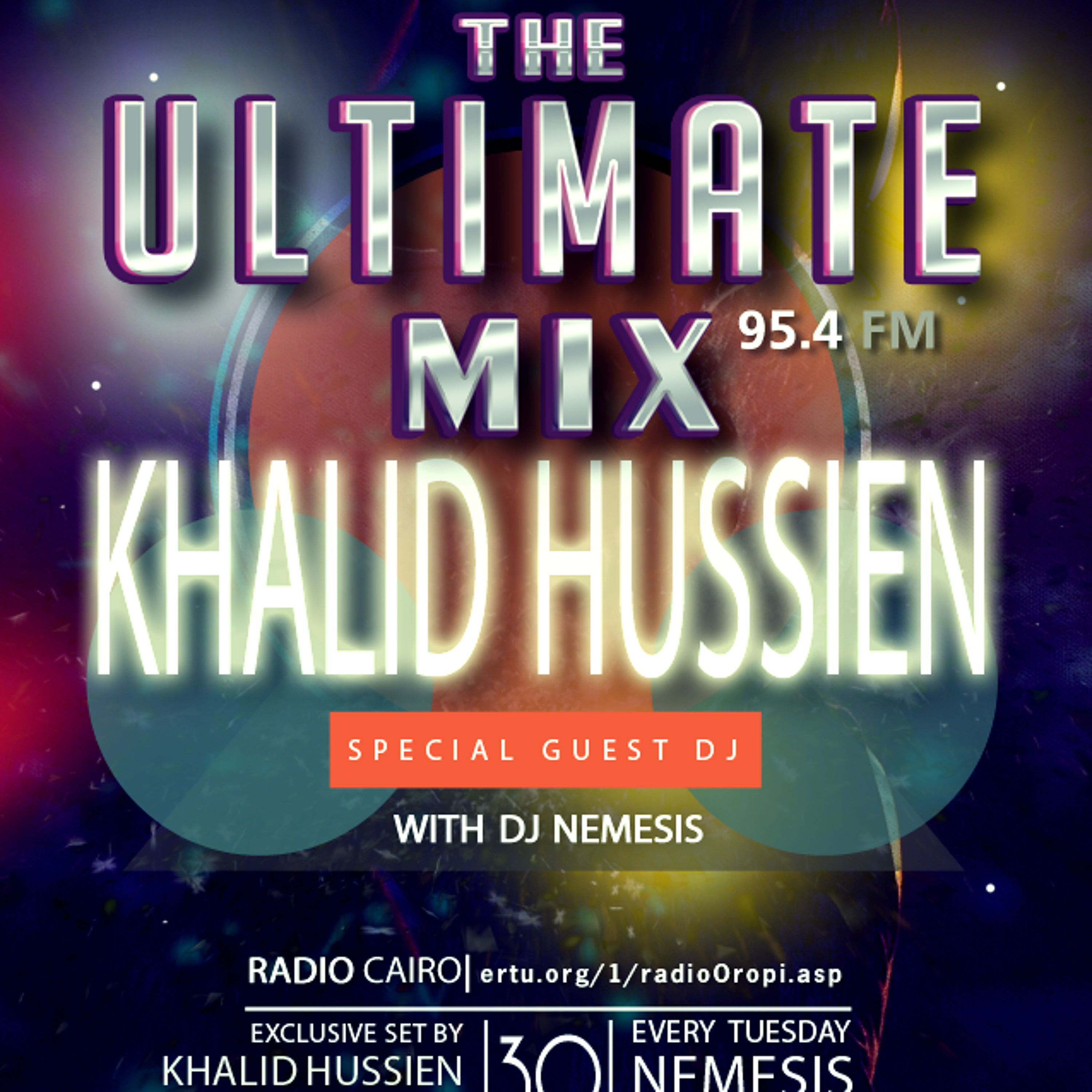 Nemesis - The Ultimate Mix Radio Show (003) 30/12 /2014 (Guest Khalid Hussien) episode artwork