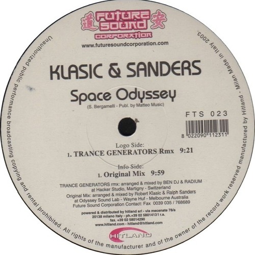 Klasic And Sanders - Space Odyssey [Anth'm Remix]