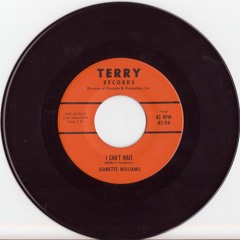 Jeanette  Williams - I Can't wait - Terry 114