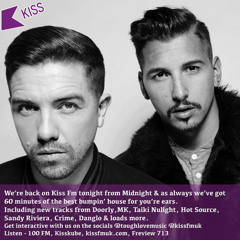Tough Love - Kiss FM UK 15/01/15