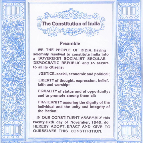 Stream Preamble of the Indian Constitution by ManojPapisetty | Listen  online for free on SoundCloud