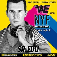 WE PARTY NEW YEAR FESTIVAL 2014-15 · DJ SR.EDU