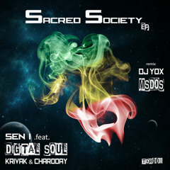 Digital Soul, Krivak & Charoday feat Sen I - Sacred Society (Dj Yox rmx) [Target Dog 008]