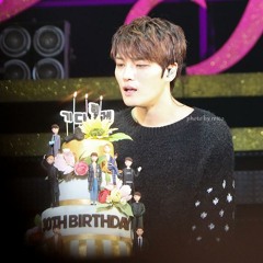 11_I will protect you_150126_Jaejoong with fans (fan project)