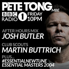 Josh Butler "After Hours" Mix for Pete Tong on BBC Radio 1
