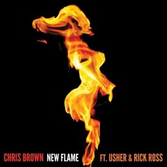 Chris Brown Ft. Usher & Rick Ross - New Flame FreeMix [Beautiful]