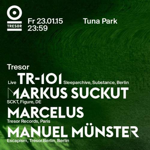 Markus Suckut at Tresor 2015-01-23