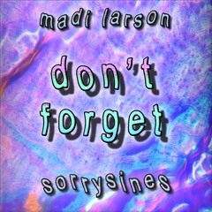 don't forget (prod. SorrySines)