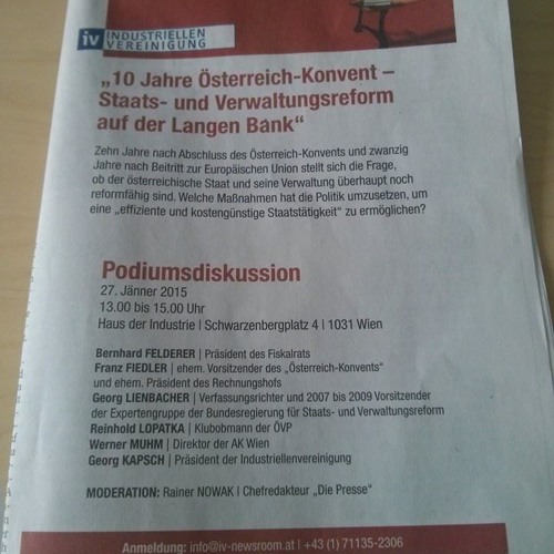 Neuwal Vor Ort Podiumsdiskussion Quot 10 Jahre Osterreich