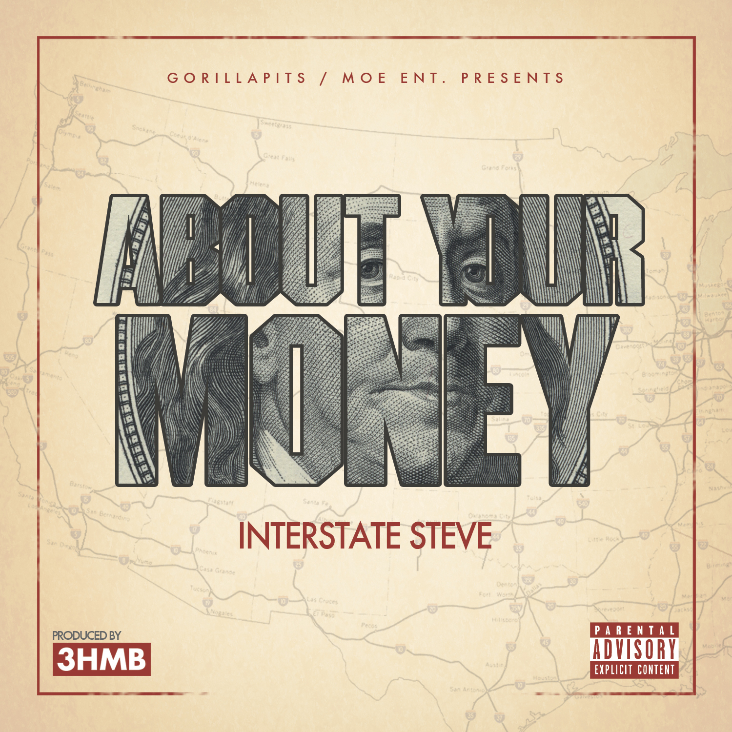Interstate Steve - Be About Ya Money (Produced by 3HMB) [Thizzler.com]
