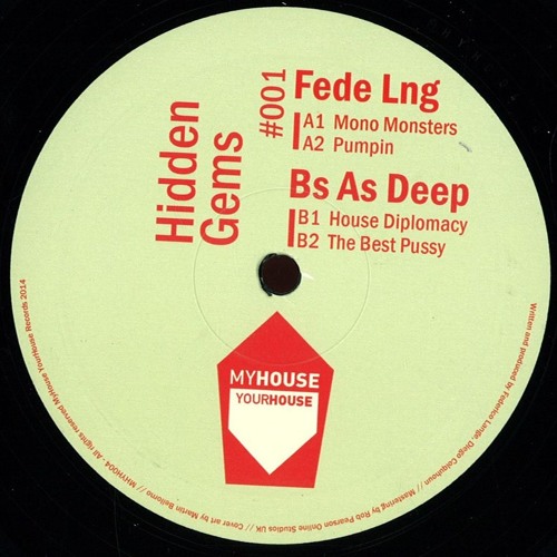 Fede Lng - Hidden Gems #001 - A Side (VINYL OUT NOW!!)