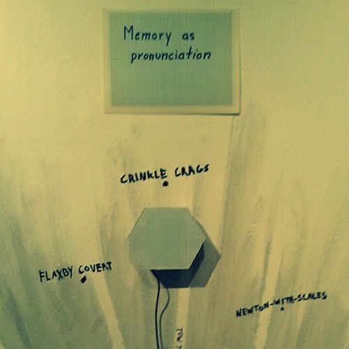 Turisten/Memory as Pronunciation